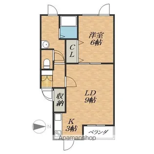 EAGLEⅢ【2階】の間取り