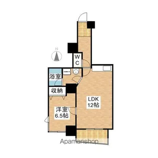 ディモーラ栄【7階】の間取り