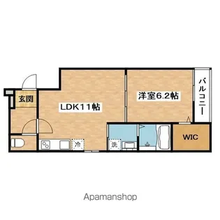 フジパレスSAKURA【3階】の間取り