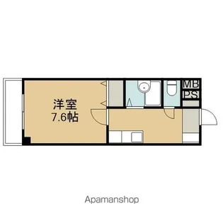 プリマヴェーラ入船【4階】の間取り