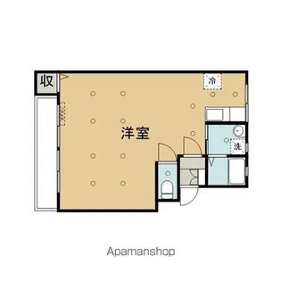 ロイヤルマンション【105号室】の間取り