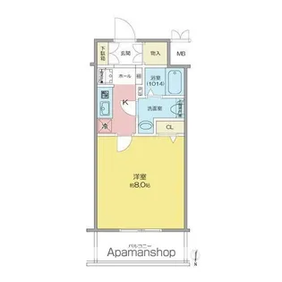 SHOKEN Residence名古屋SOUTH【3階】の間取り