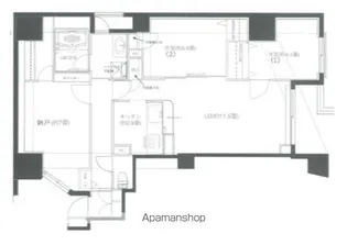 アマックス横浜【611号室】の間取り