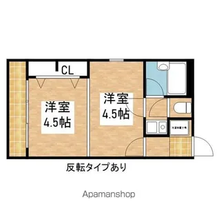 エスト葵南マンション【5A号室】の間取り