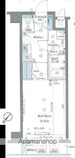 ヴォーガコルテ田端壱番館【3階】の間取り