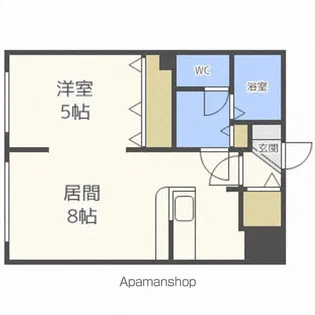 R-FREE真栄21【2階】の間取り