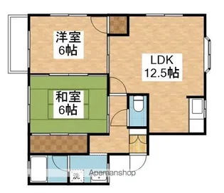 ハイツレグルス【1階】の間取り
