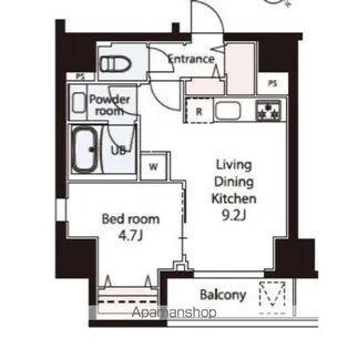 Dear WAN Court 王子飛鳥山【6階】の間取り