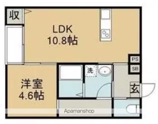 CUORE A棟【1階】の間取り