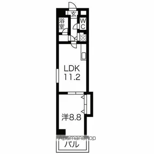 グローバル畑江【9階】の間取り