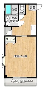 クレール和白【2階】の間取り