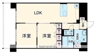 第2関根マンション【10階】の間取り
