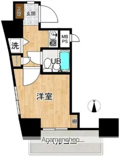 ライオンズマンション千葉東【1階】の間取り