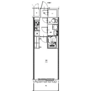 SーRESIDENCE堀田駅前FUTUR(フチュール)【2階】の間取り