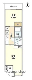 バウムプラッツ【4階】の間取り