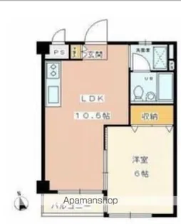 コリーヌ本牧【2階】の間取り