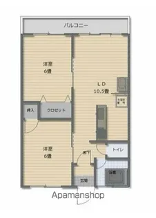 第5森崎ビル【1階】の間取り