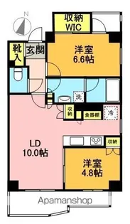 東京都杉並区永福4丁目【マンション】の間取り