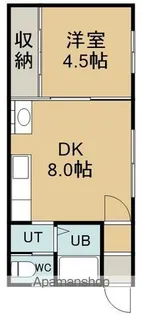 サンハイツ【1階号室】の間取り