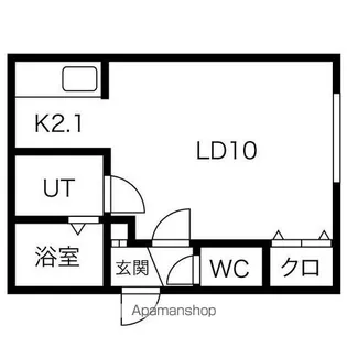 エアリーズ【2階】の間取り
