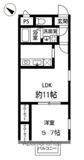 アムールゆう【2階】の間取り