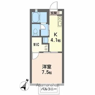ダイナスティ21 2号館【2階】の間取り