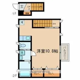 シャテランジュ光ヶ丘Ⅲ【2階】の間取り