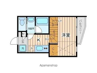BRESTYLE NISHIYA【1階】の間取り