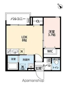 ROBOT HOME 根本B【3階】の間取り