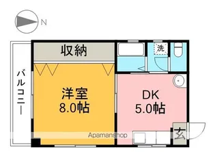 アルカサール・アン【4階】の間取り
