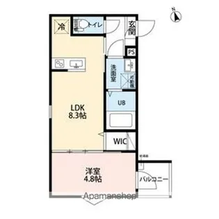 robot home 烏森2【2階】の間取り