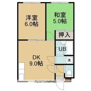 メゾンマキ【204号室】の間取り