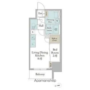 ストーリア名古屋城西【903号室】の間取り