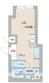 クリオ ラモード目黒洗足【1階】の間取り