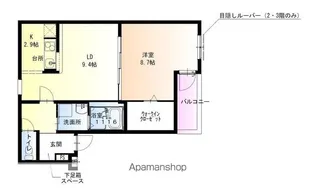 フジパレス堺百舌鳥梅町【2階】の間取り