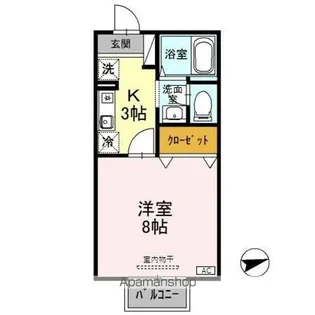 フォルテ B【1階】の間取り