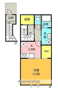 MAISON GRACIA【203号室】の間取り