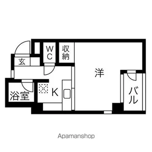 クレイタスパークⅡ【3階】の間取り