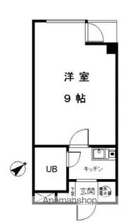ノア道玄坂【8階】の間取り