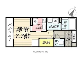 シャーメゾンゆめが丘壱番館【306号室】の間取り