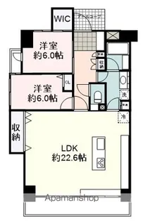 メゾン・ヴァンベール静岡【12階】の間取り