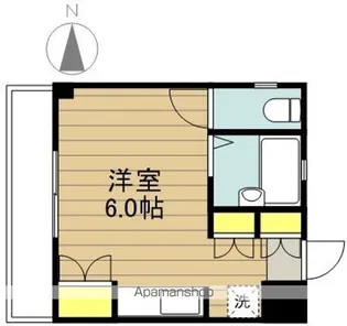 マンションさくらⅡ【2階】の間取り