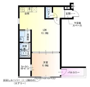 フジパレス湊駅東【2階】の間取り