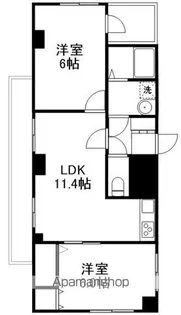 コム・コールデコット【1階】の間取り