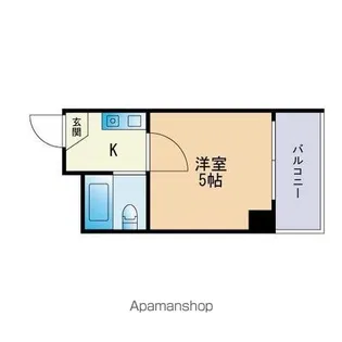 スタイルビュー高宮【7階】の間取り