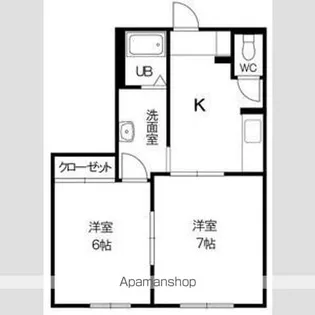 ブリッジサイド門【1階】の間取り