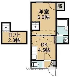 ハイツヒロⅤ(ハイツヒロファイブ)【1階】の間取り