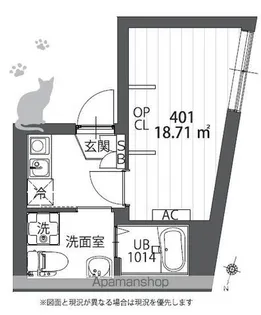 TYPE中野【4階】の間取り