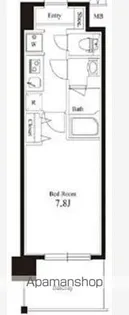 ハーモニーレジデンス森下ステーションフロント【5階】の間取り