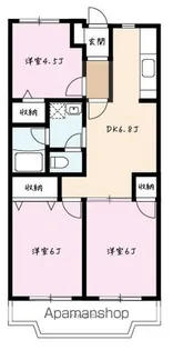 グリーンパーク田園15号【302号室】の間取り
